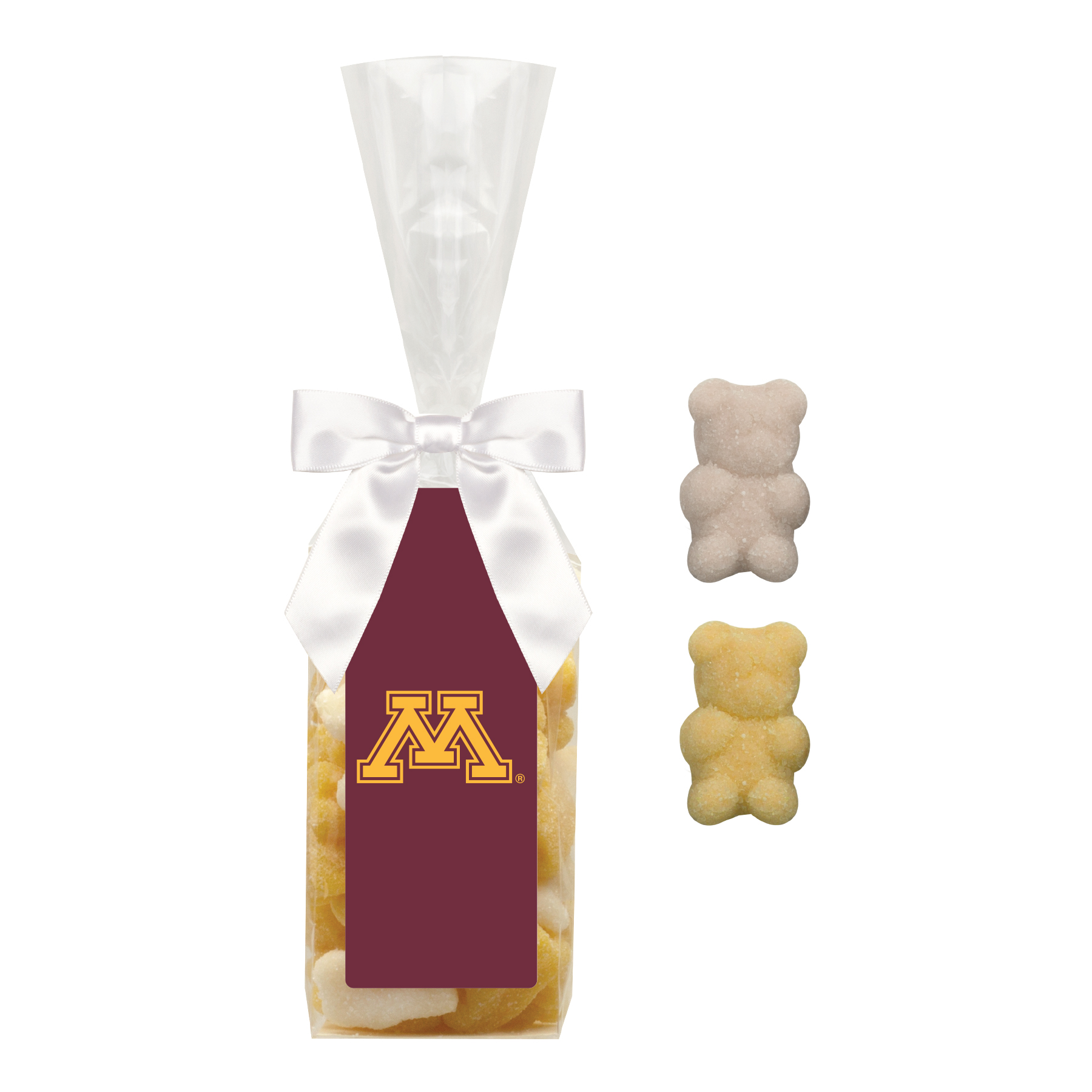 University of Minnesota Gummy Bear Mix  - 8 oz., White