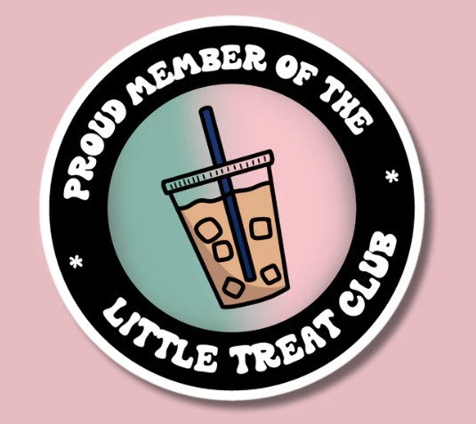 Proud Member Of The Little Treat Club Sticker