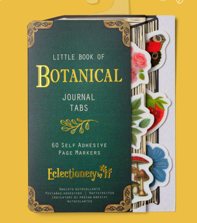 Botanical Eclectionery Journal Tabs