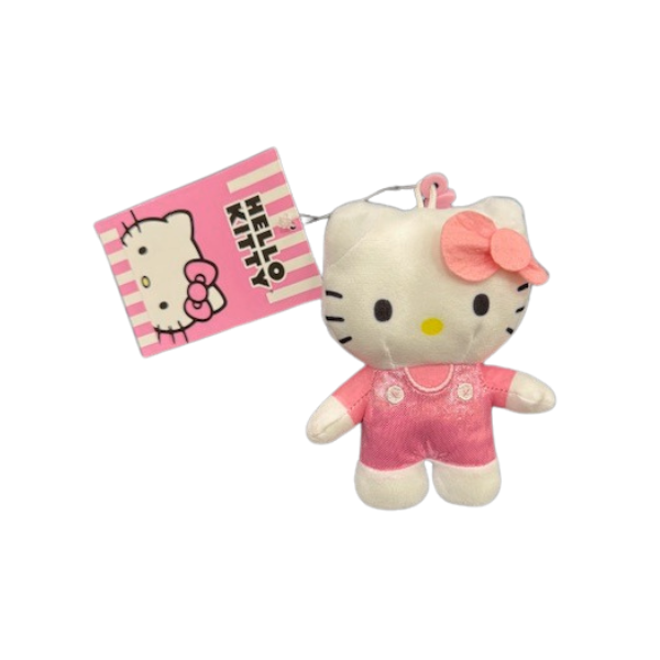 Hello Kitty Plush Clip - White
