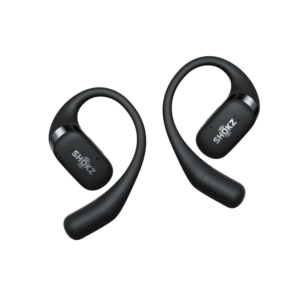 Shokz OpenFit Open-Ear True Wireless Earbuds - Black