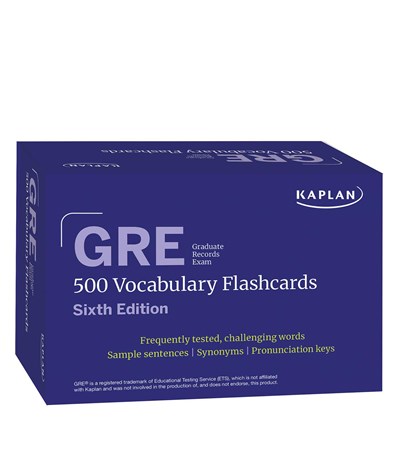 Gre Vocabulary Flashcards, Sixth Edition &amp; Online Access To Review Your Cards, A Practice Test, &amp; Video Turtorials - Boxed Set
