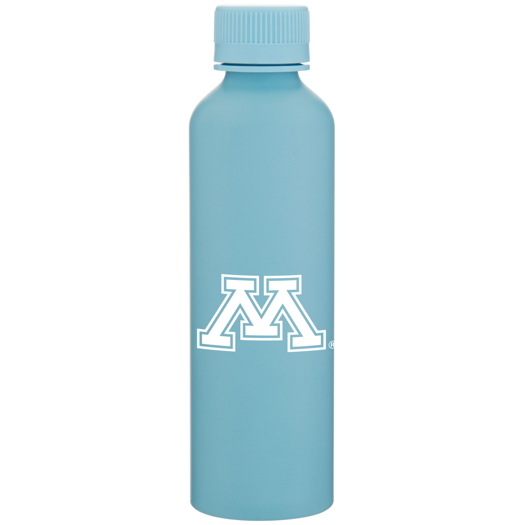 University of Minnesota M 12.9 oz. Aluminum Water Bottle  - Blue