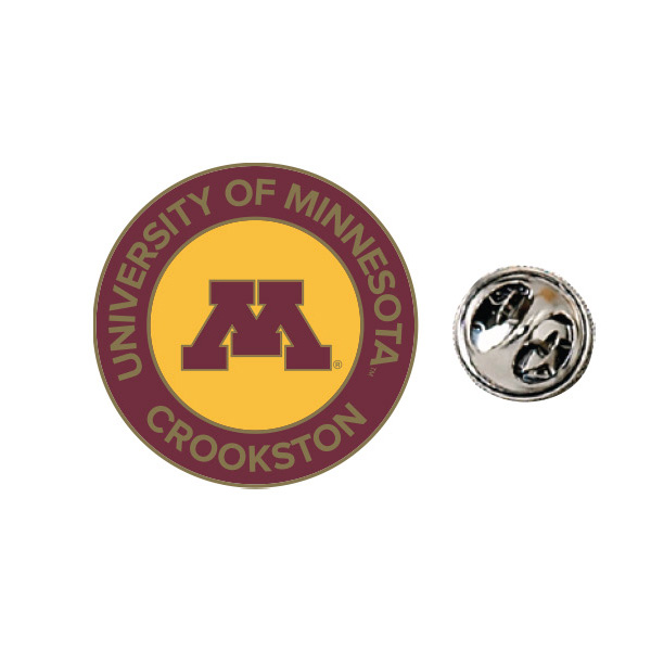 Neil M Crookston Lapel Pin - Maroon