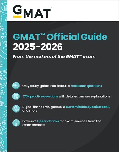 Gmat Official Guide 2025 - 2026: Book And Online Question Bank | U