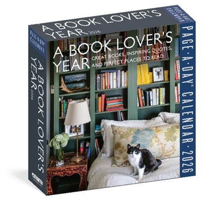 A Book Lover'S Year Page-a-day Calendar 2026 - Calendar