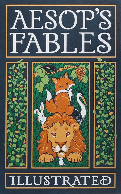 Aesop'S Fables Illustrated: Leather- Bound Classics - Paperback