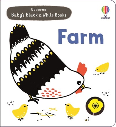 Baby'S Black &amp; White Books Farm - Hardcover