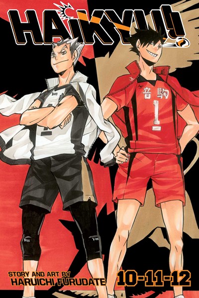 Haikyu!! ( 3-in-1 Edition ), Vol. 4 : Includes Vols. 10, 11 And 12 - Paperback