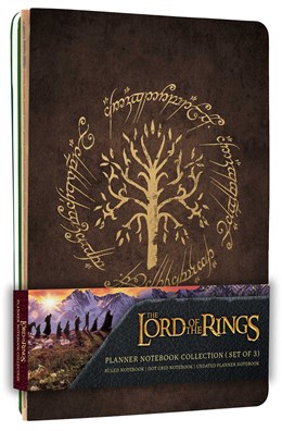 Lord Of The Rings Planner Notebook Collection ( Set Of 3 ) - Non-book Item