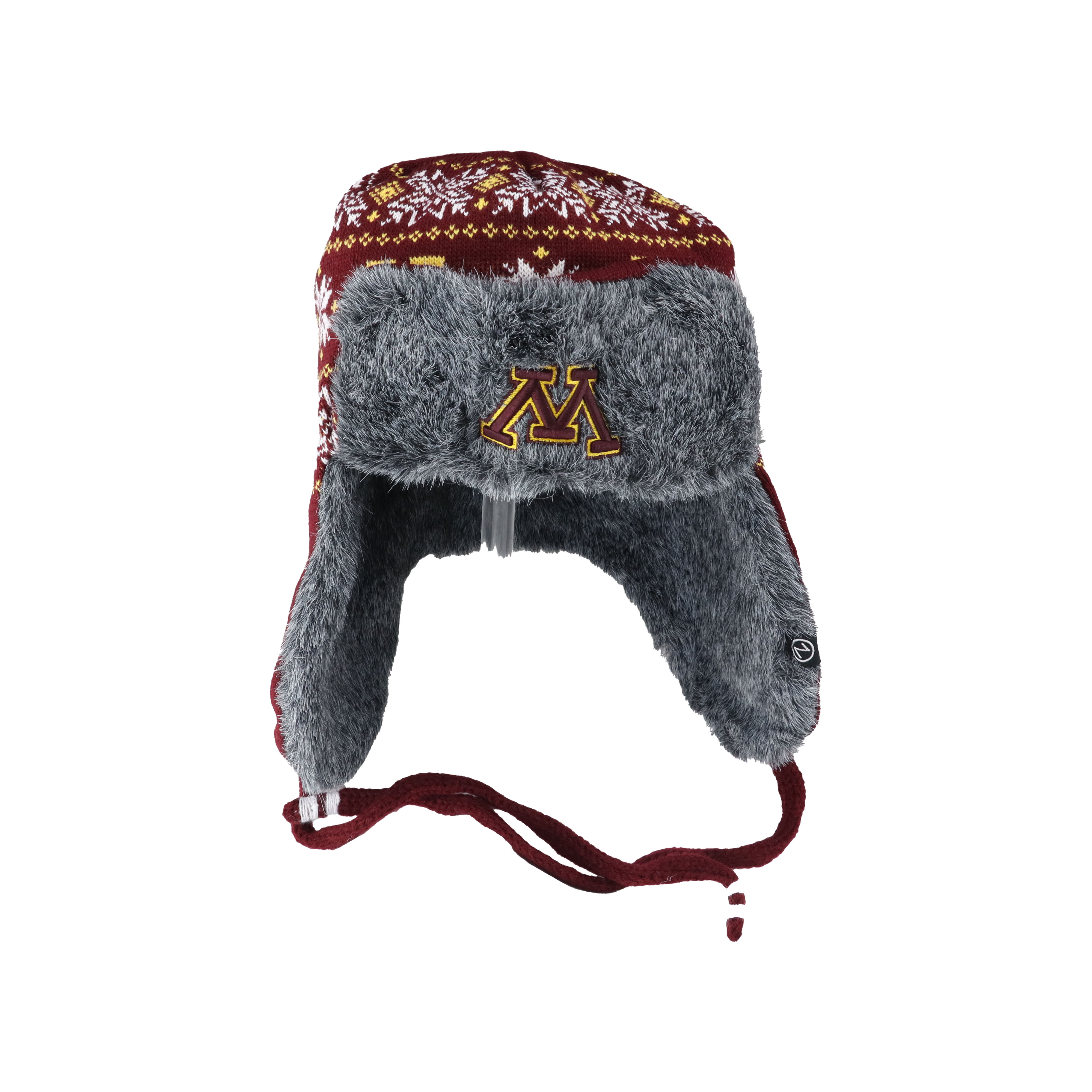 Zephyr Uni Of Minnesota Embroidered 100% Acrylic Beanie w/ Pom Pom Adult Custom Pom Beanie USA main image 2