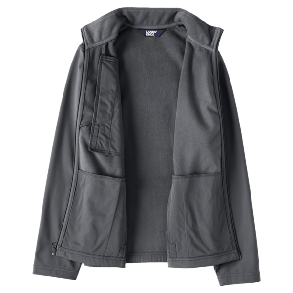Lands' End Minnesota Carlson Men's Soft Shell Jacket  - M, Gray