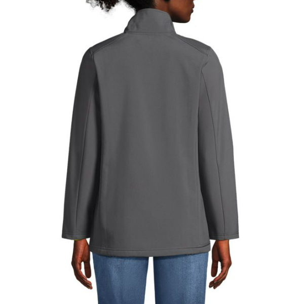 Lands' End University of Minnesota M Football Women's Soft Shell Jacket - S, Gray