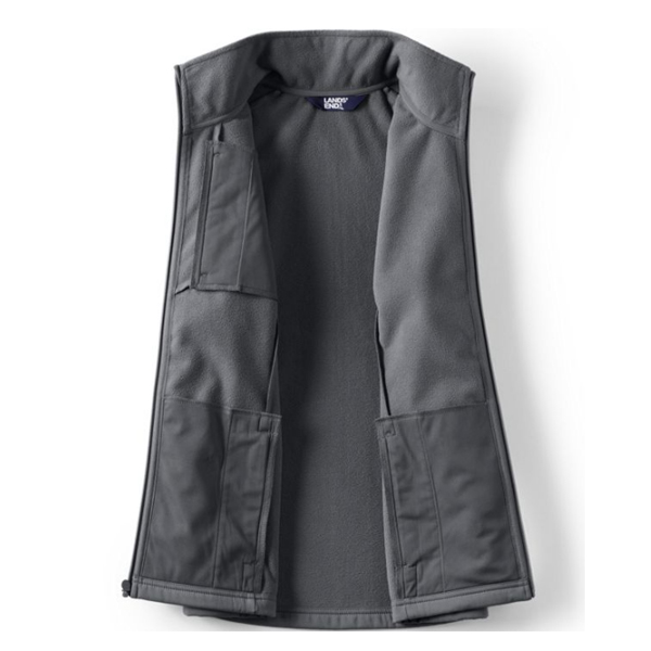 Lands' End University of Minnesota M Football Women's Soft Shell Jacket - S, Gray