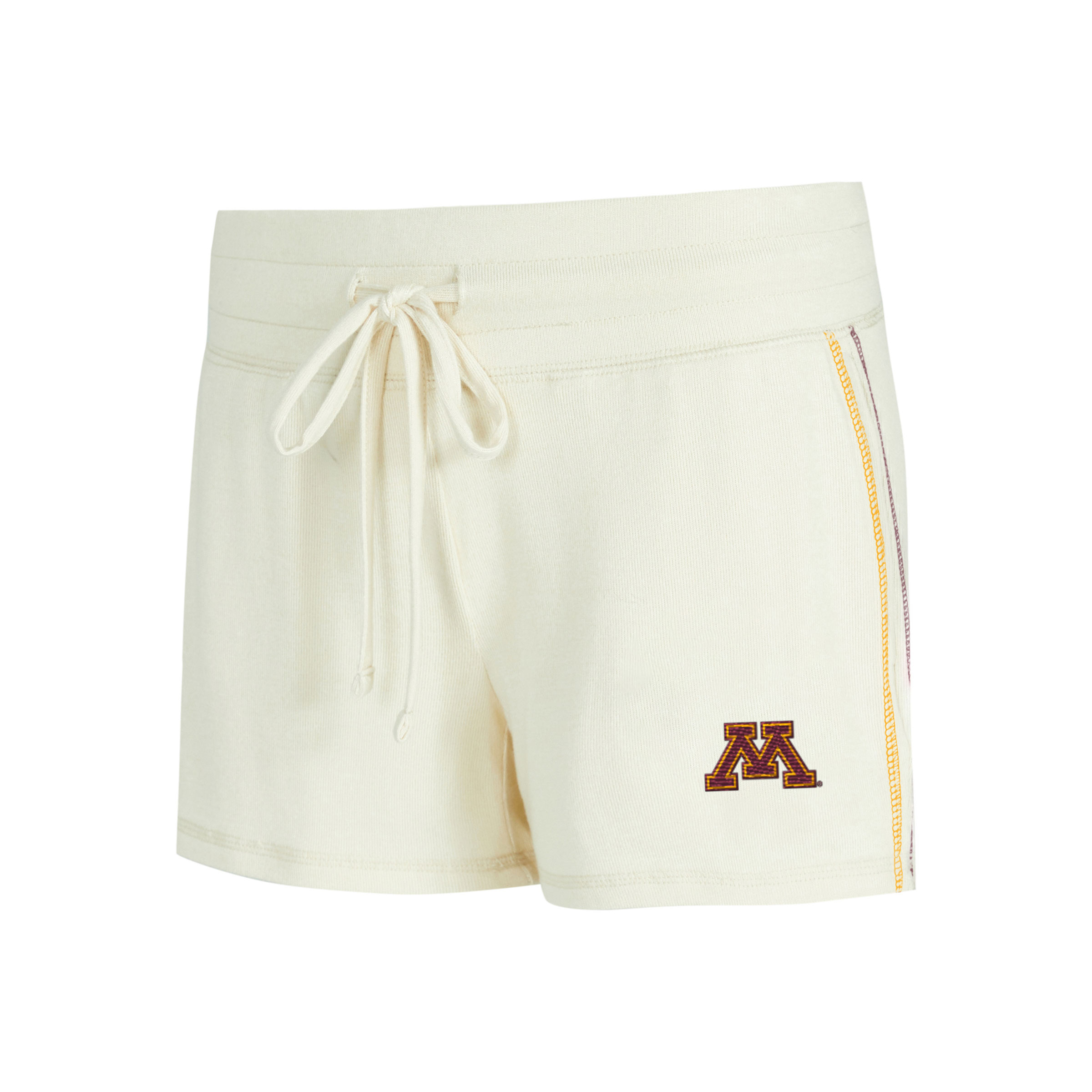 Concepts Sport University of Minnesota Women's Shorts  - M, Butter / Cream