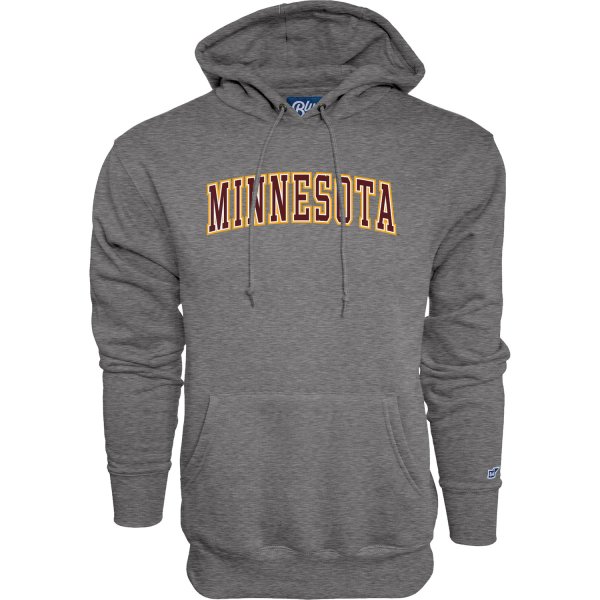 Blue 84 University of Minnesota Hoodie - S, Gray