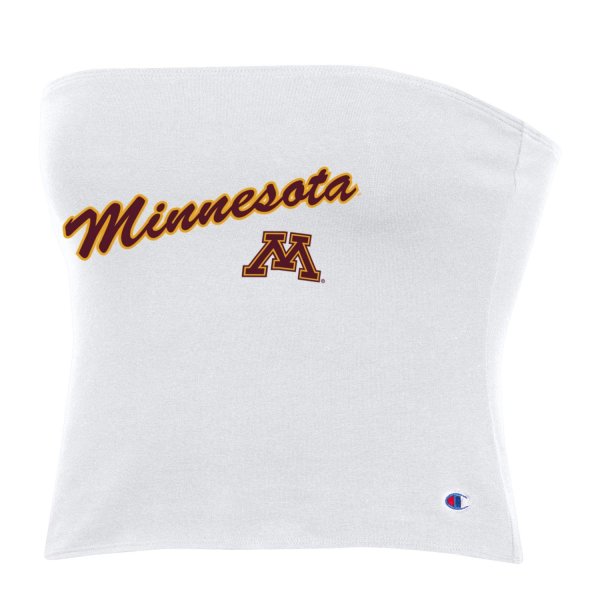 Champion University of Minnesota Women's Tube Top - 2XL, White