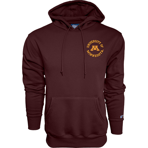 Blue 84 University of Minnesota Hoodie  - XS, Maroon