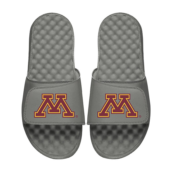 ISlide University of Minnesota Sandal  - ISLIDE 7, Gray