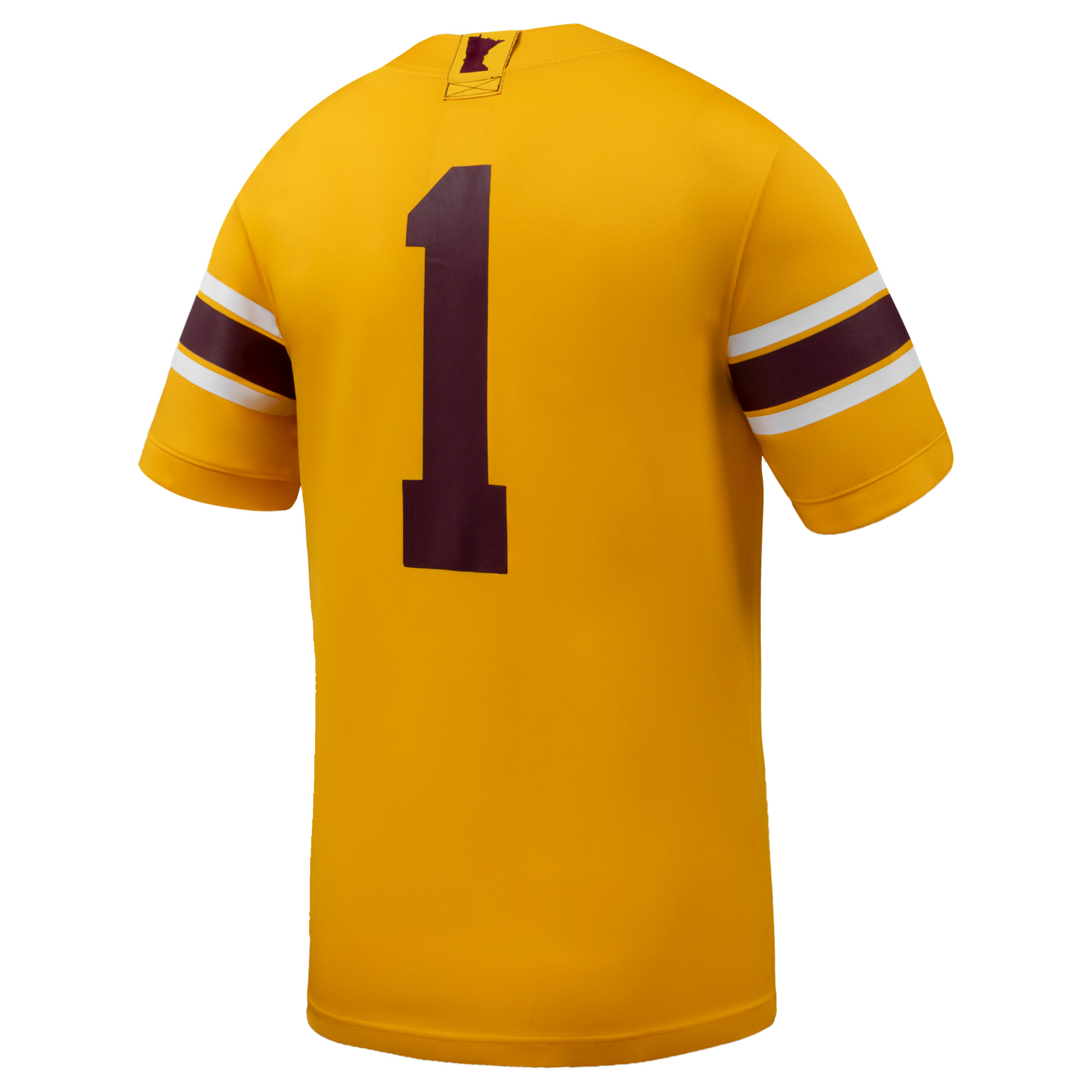 Nike University of Minnesota #1 Football Jersey - S, Gold