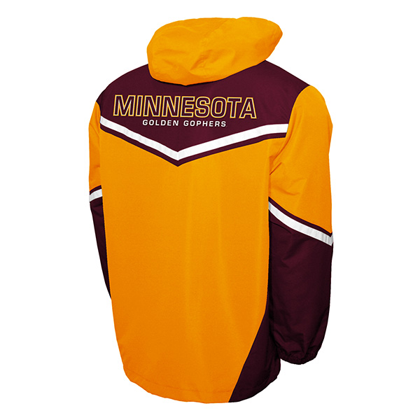 Franchise Club University of Minnesota Quarter Zip Windbreaker - M, Maroon