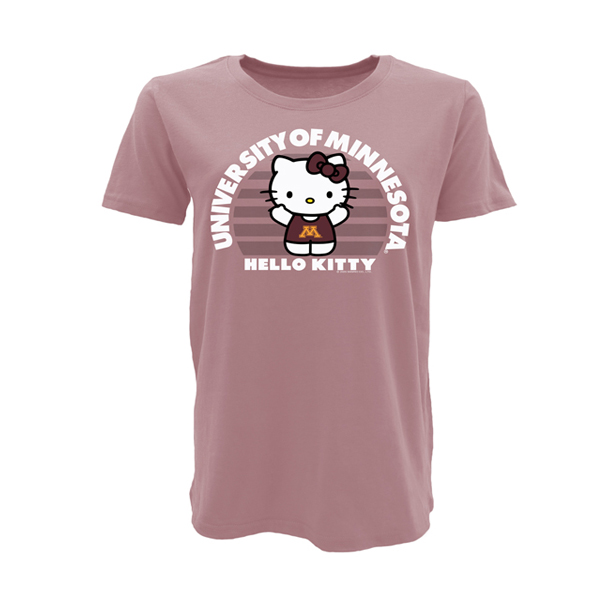 Blue 84 University of Minnesota Hello Kitty Women's T-Shirt | U of