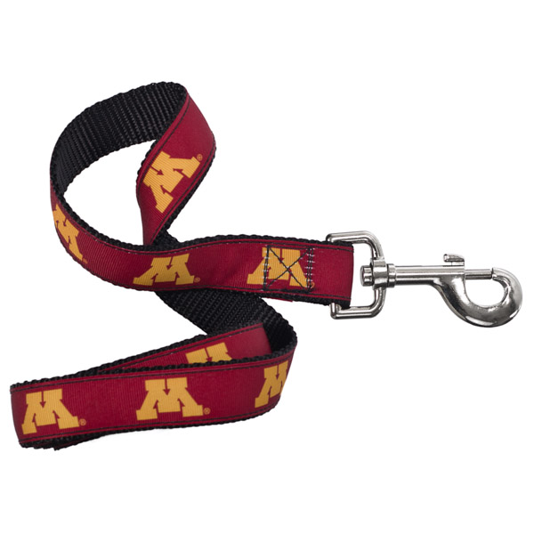 University of Minnesota 4' Dog Leash - Maroon