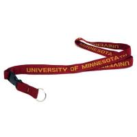 Doublelayer U of M Lanyard - Maroon