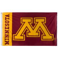 Minnesota M Flag 3 x 5 - 3x5, Maroon