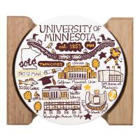 Julia Gash University of Minnesota Coasters - White