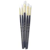 Princeton Art and Brush Co. Synthetic Hair White Taklon Brushes