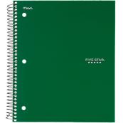 Five Star Wirebound College Ruled Notebook - 5 Subject - Purple