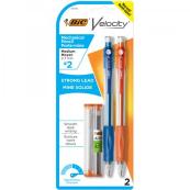 Bic .7mm Velocity Original w/ Refill 2Pk.