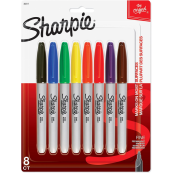 Sharpie Asst. Fine Point Markers 8Pk