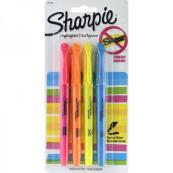 Sharpie Asst. Pocket Highlighters 4Pk