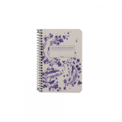 Michael Roger Decomposition Recycled 4in x 6in Humpback Whales Spiral Notebook - 4x6