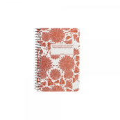 Michael Roger Decomposition Recycled Sunflowers Spiral Notebook - 4x6