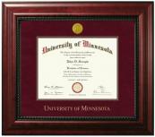 Executive University of Minnesota Suede Diploma Frame (Non-UV Protection)