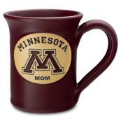 Deneen Pottery Minnesota M Mom Flare Mug - Maroon