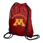 University of Minnesota Drawstring Back Sack - Maroon