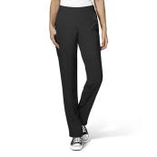 DT W123 Women’s Flat Front Double Cargo Pant - XS, School of Dentistry DT -  Black