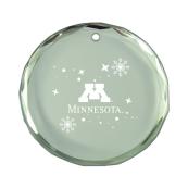 University of Minnesota Glass Ornament - Clear
