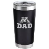 University of Minnesota Dad Tumbler - Black