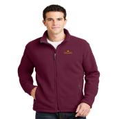 University of Minnesota Extension Men's Fleece Jacket - S, Maroon