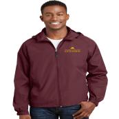 University of Minnesota Extension Unisex Raglan Jacket - S, Maroon