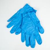 Nitrile Exam Gloves - S, Blue