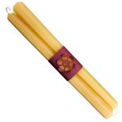 Bee Lab Hexagon Taper Candles - Gold