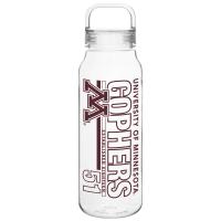 H2Go University of Minnesota 38 oz. Water Bottle  - Clear