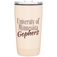 University of Minnesota Gophers 16 oz.  Tumbler  - Oatmeal / Khaki / Tan