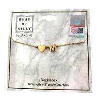 University of Minnesota M Necklace - Gold
